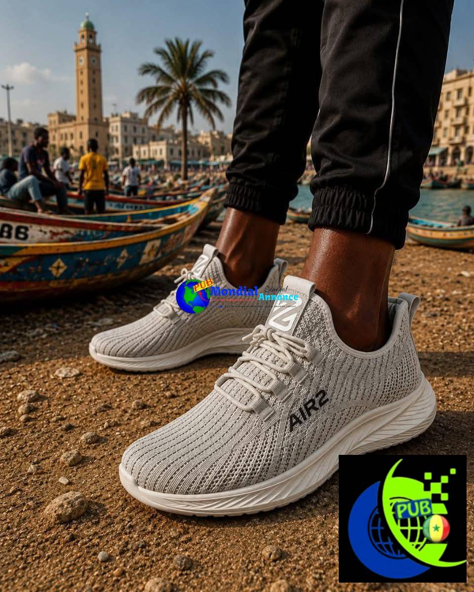 Chaussures Sneakers Ultra-Confortables & Légères dispo à Dakar. Tél : 762343635