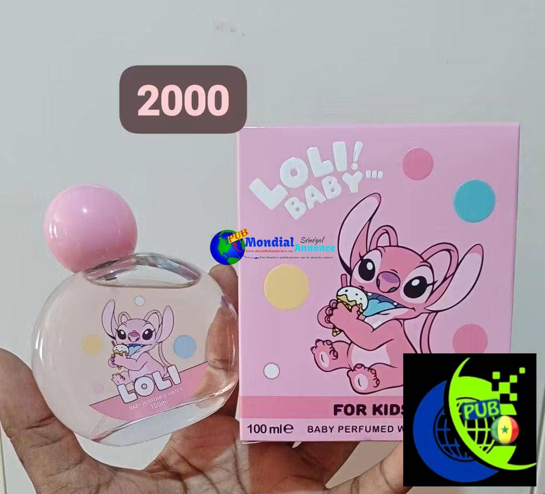 Vente : Parfums Pour Enfants (Garçons et Filles) à Dakar – À Partir de 1 500 F CFA