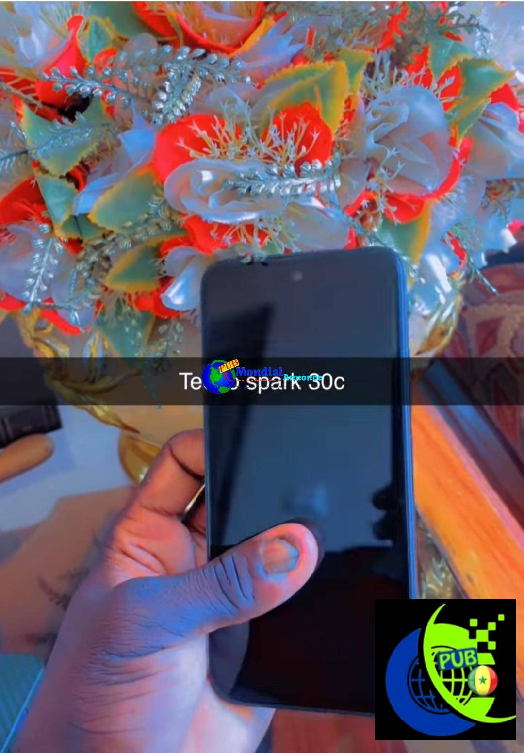 Tecno Spark 30C de 128 Go disponible à Dakar. Prix : 55 000 F CFA