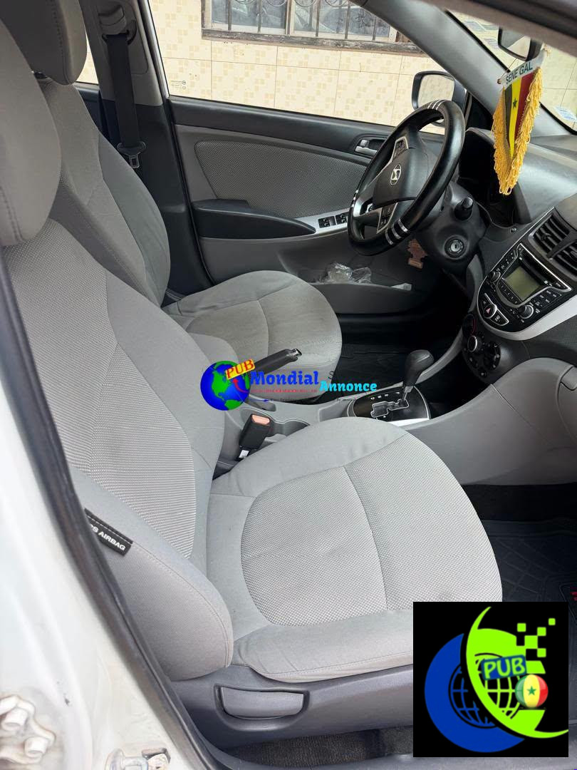 Hyundai Accent 2013 Essence Automatique à Vendre – 3 200 000 FCFA