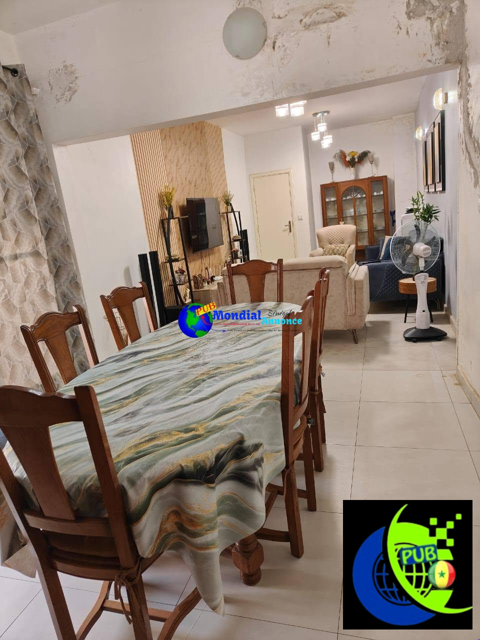 Villa F5 R+1 entièrement meublée à vendre aux Almadies 2 – 120 millions FCFA