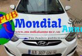 Hyundai Accent 2013 Essence Automatique à Vendre – 3 200 000 FCFA
