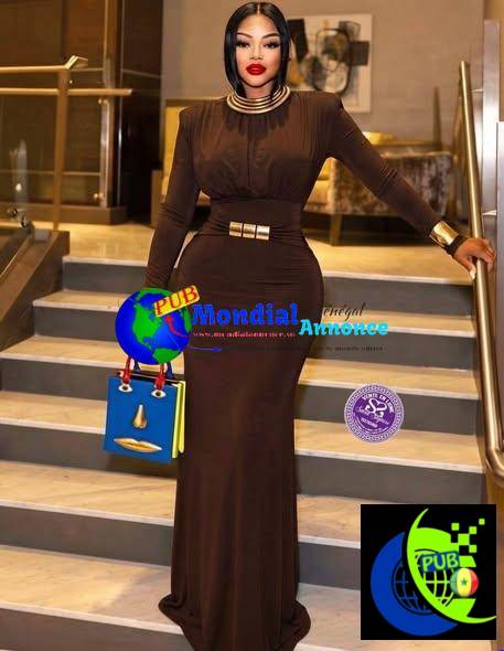 Robe longue trés chic de qualité – Tailles M à XL 10 500 FCFA