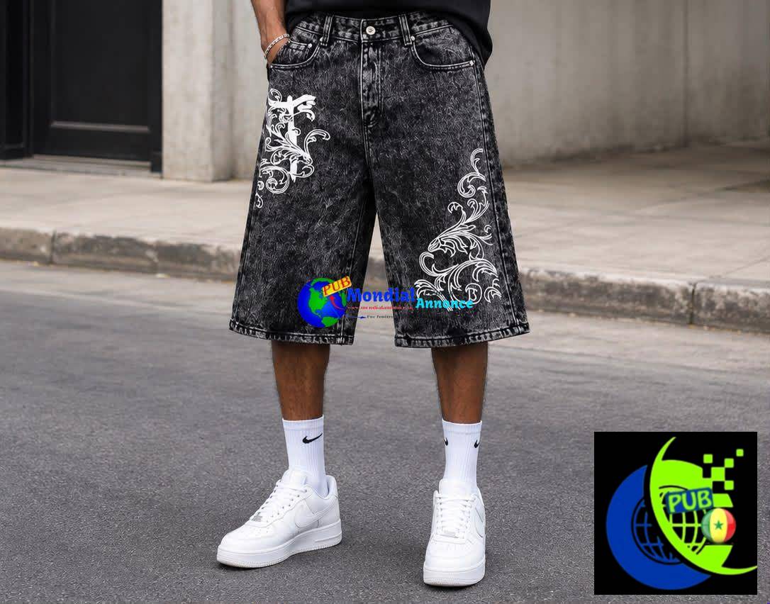 Short Jean Homme Tendance et Décontracté Disponible à Dakar