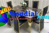 Table à manger avec 4 ou 6 chaises à vendre à Dakar