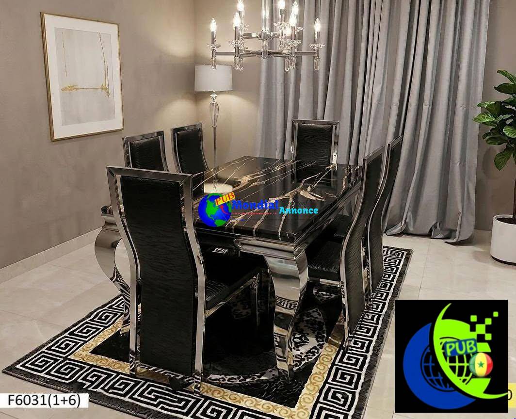 Table à manger avec 4 ou 6 chaises à vendre à Dakar