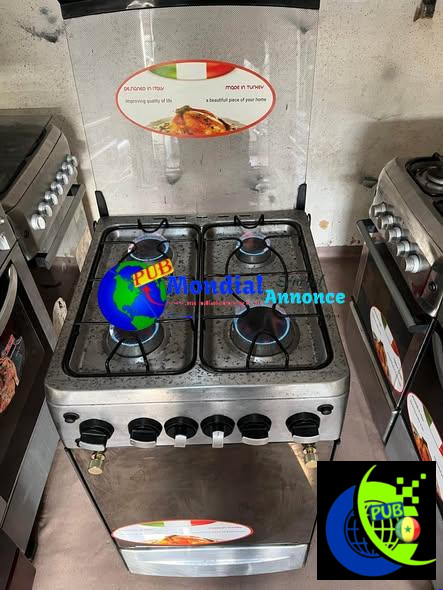 Cuisinières 4 et 5 feux avec four et grill à vendre