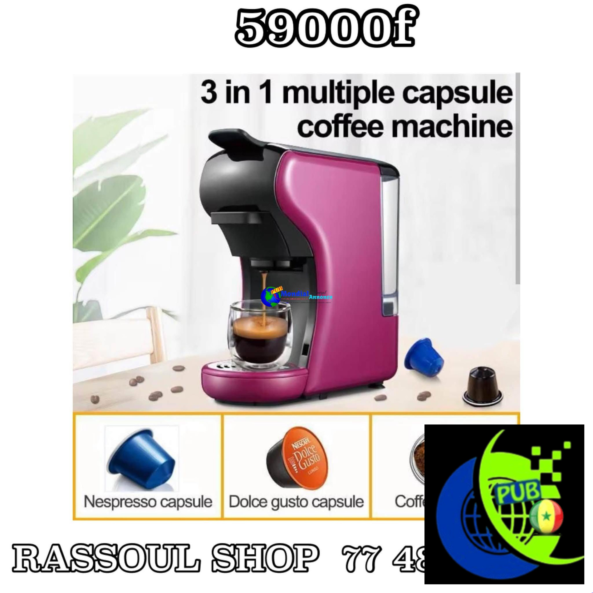 Vaisselles et articles divers disponibles chez Rassoul Shop