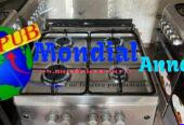 Cuisinières 4 et 5 feux avec four et grill à vendre