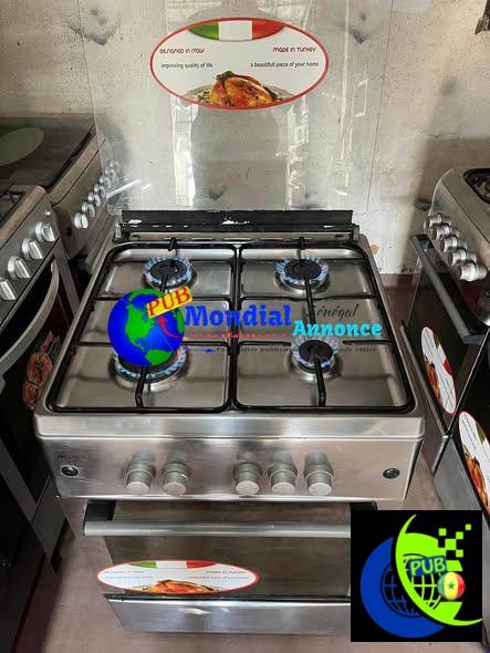 Cuisinières 4 et 5 feux avec four et grill à vendre