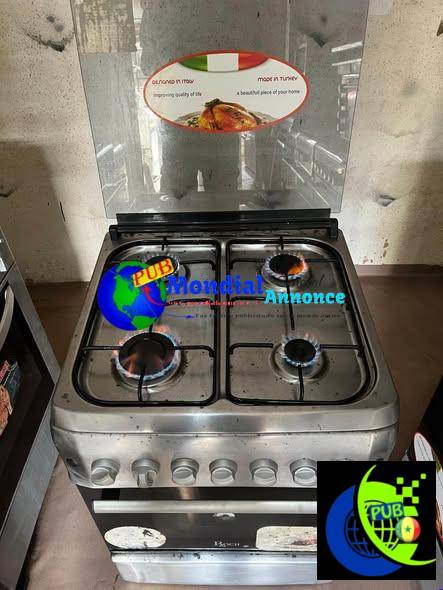 Cuisinières 4 et 5 feux avec four et grill à vendre