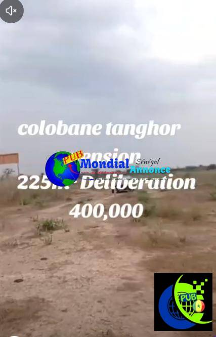 Terrain de 225 m² à vendre à Colobane Tanghor Extension – Thiès