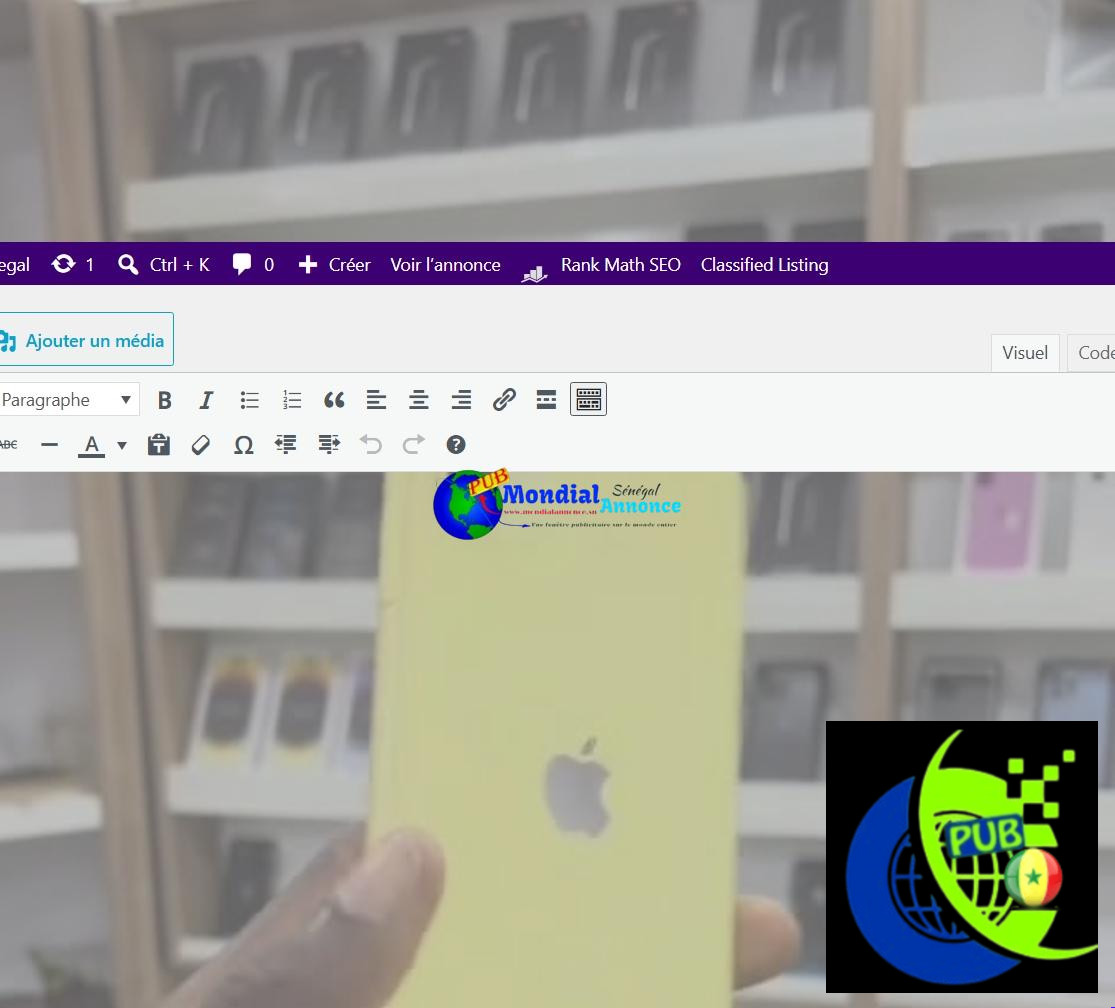 iPhone 11 64 Go à vendre – Batterie 87 % – 80 000 FCFA