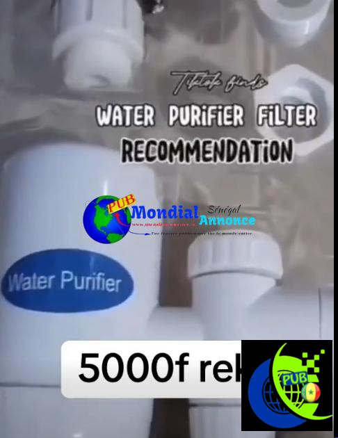 Filtre robinet pratique et facile à utiliser – 5 000 FCFA