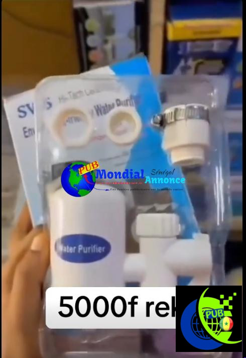 Filtre robinet pratique et facile à utiliser – 5 000 FCFA
