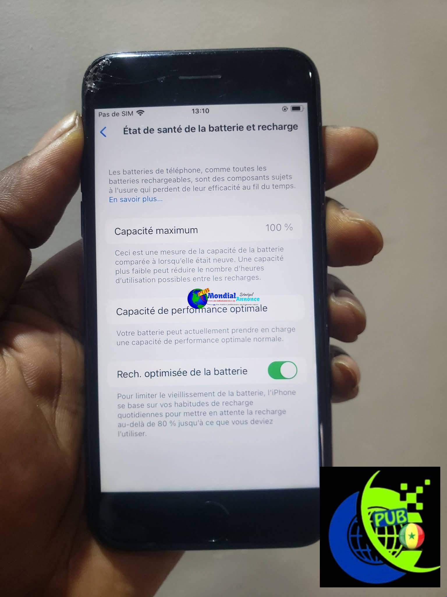 iPhone 8 de 64 Go disponible pour 28 000 F CFA