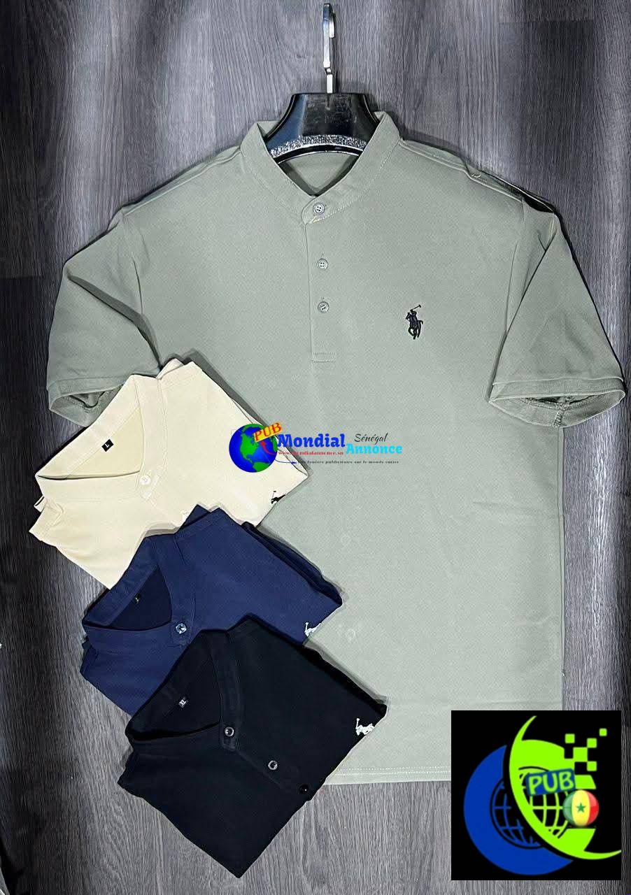 Polos Homme de Qualité disponibles à partir de 7 000 F CFA / Unité