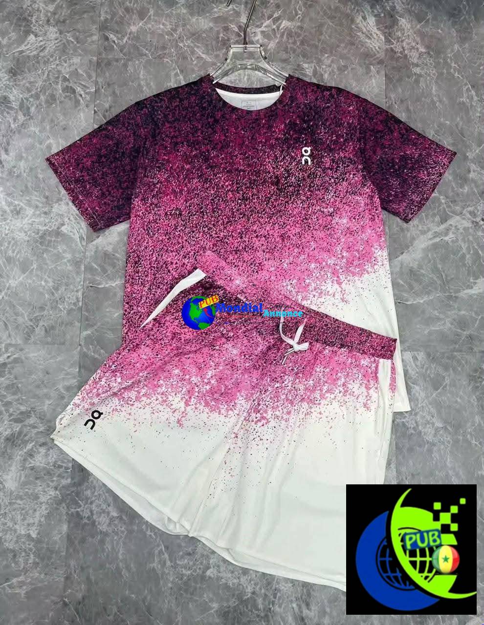 Ensemble T-shirt et Short de Sport disponible à Dakar. Tél : 782085927