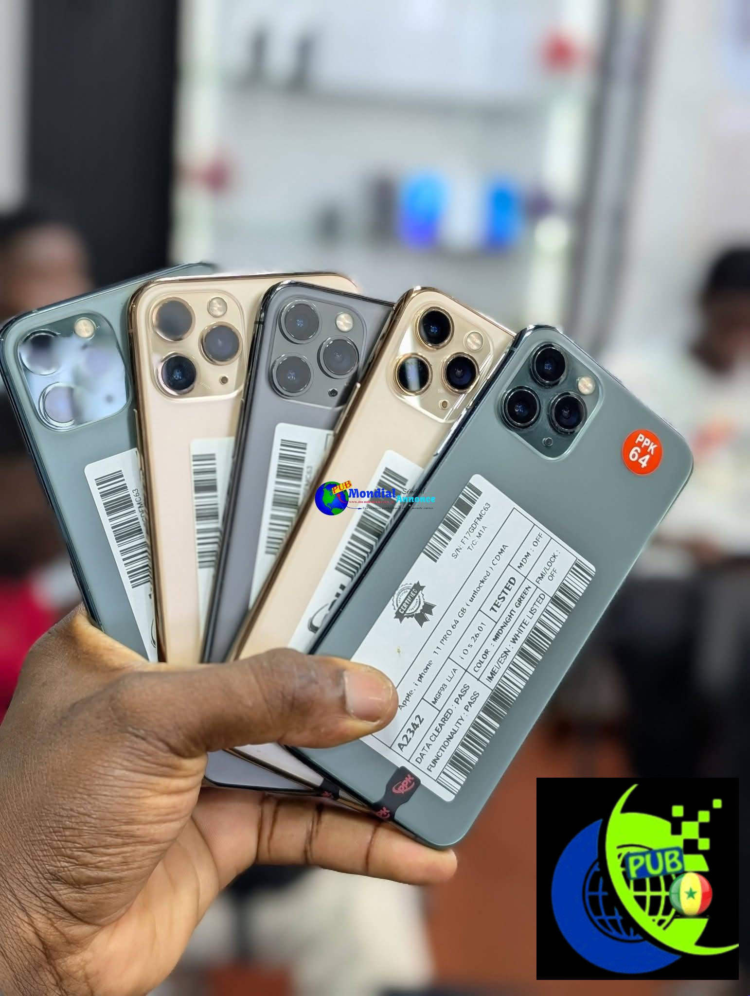 iPhones Garanties Disponibles (XR, 11, 12, 13, 14, 15, 16, 17 Pro Max) à Keur Massar