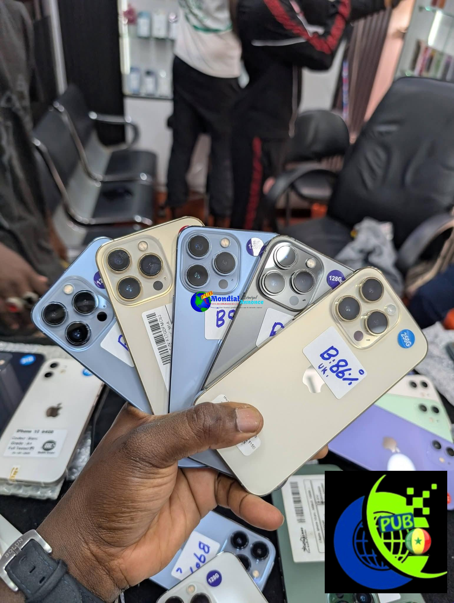 iPhones Garanties Disponibles (XR, 11, 12, 13, 14, 15, 16, 17 Pro Max) à Keur Massar