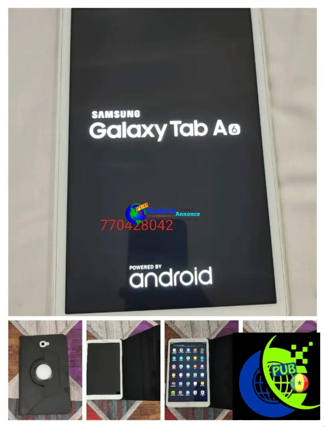 Tablette Éducative Samsung Galaxy Tab A6 à vendre. Prix : 35 000 F CFA