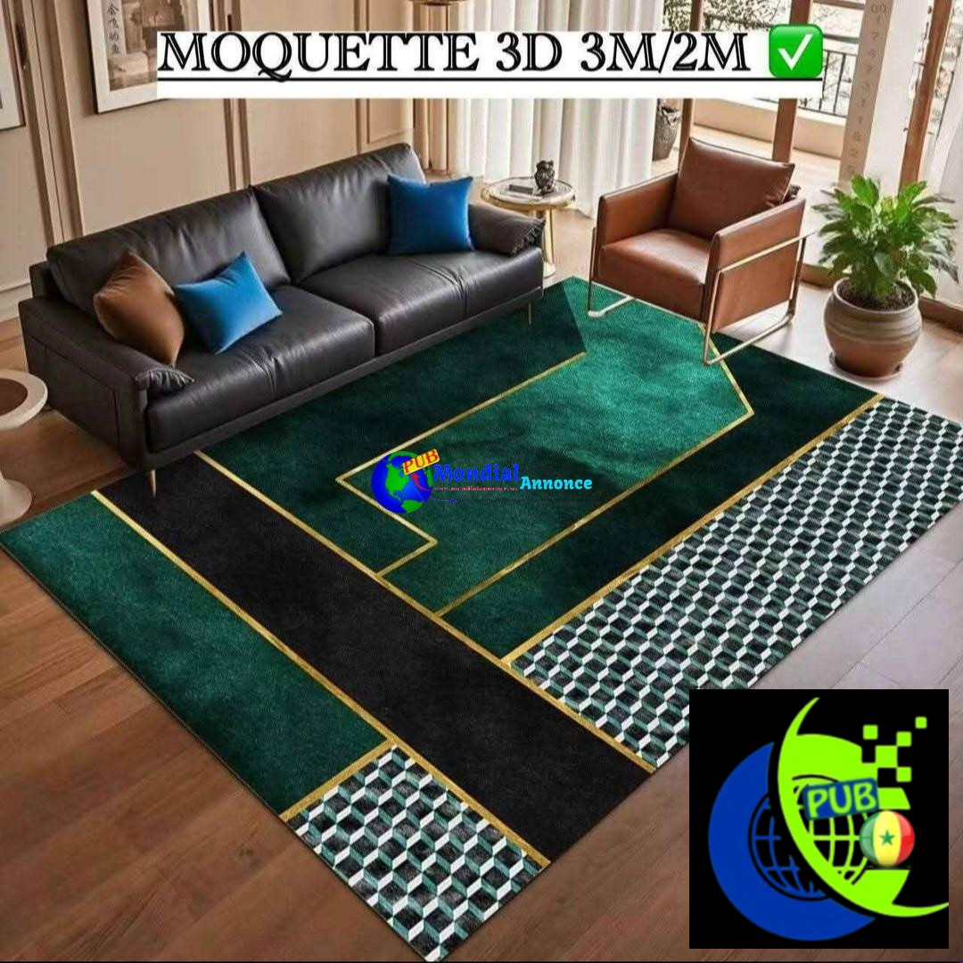 Moquettes 3D Tendance & Modernes – Plusieurs Modèles Disponibles