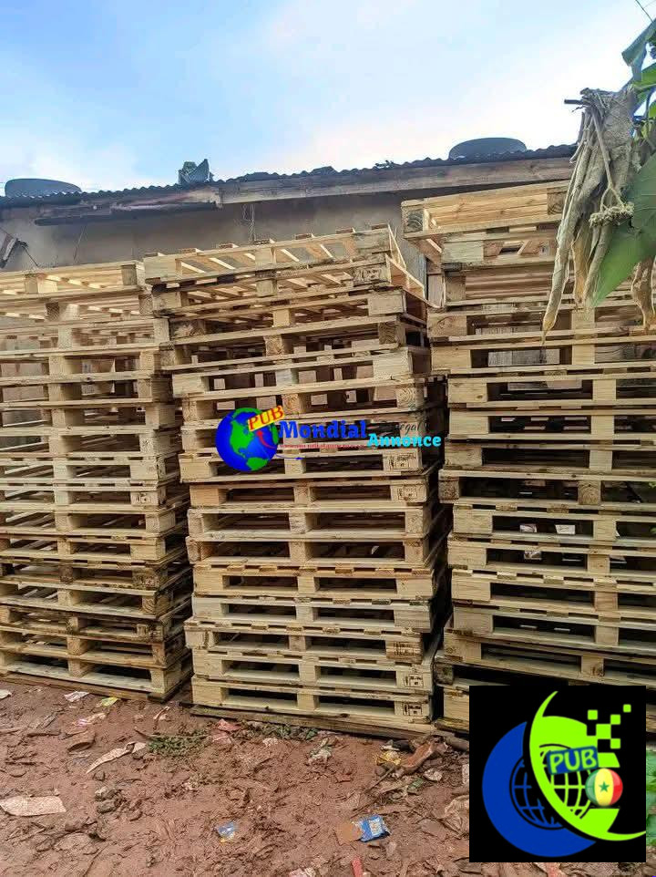 Vente : Palettes en Bois de Qualité à Thiès – À partir de 2 700 F CFA