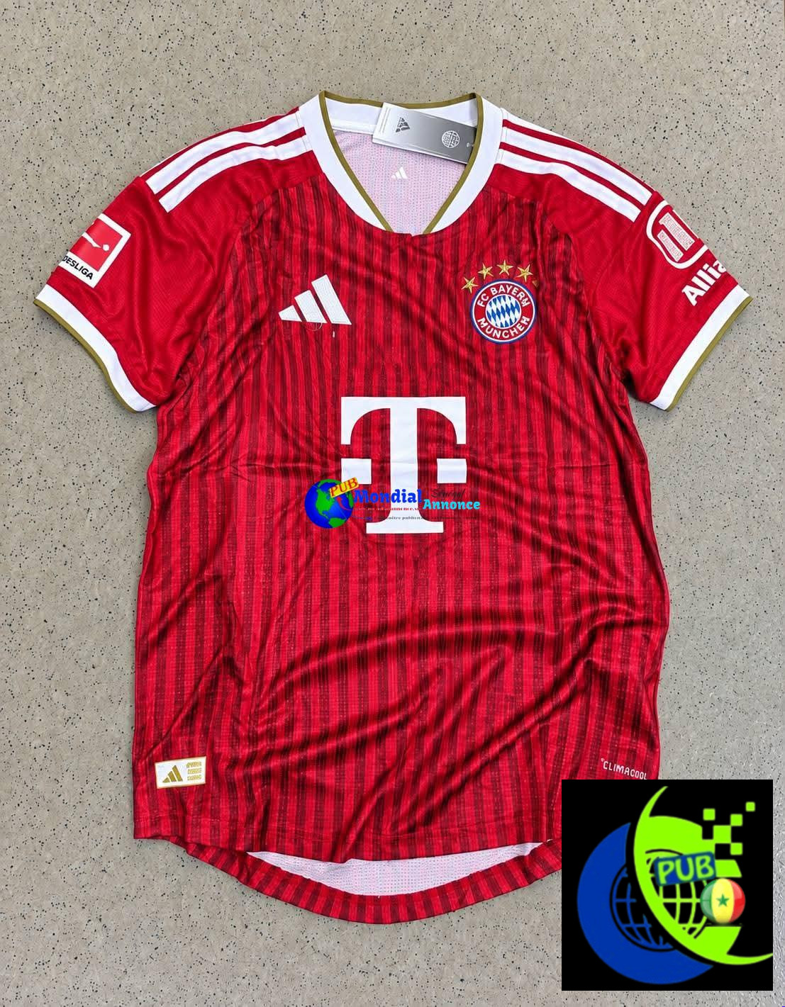 Maillots de Football Originaux (Clubs & Équipes Nationales) disponibles à partir de 5 000 F CFA