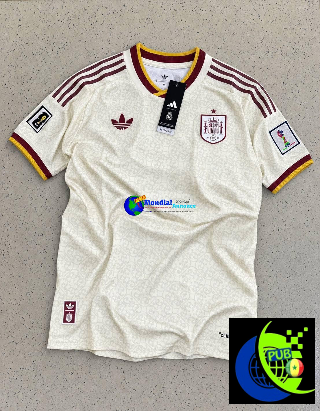 Maillots de Football Originaux (Clubs & Équipes Nationales) disponibles à partir de 5 000 F CFA