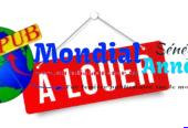 Location : Appartement F3 (2 Chambres & Salon) aux Parcelles Assainies Unité 13, Dakar