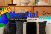 Coussins Décoratifs Doux au Design Moderne disponibles. Watshap : 773391380