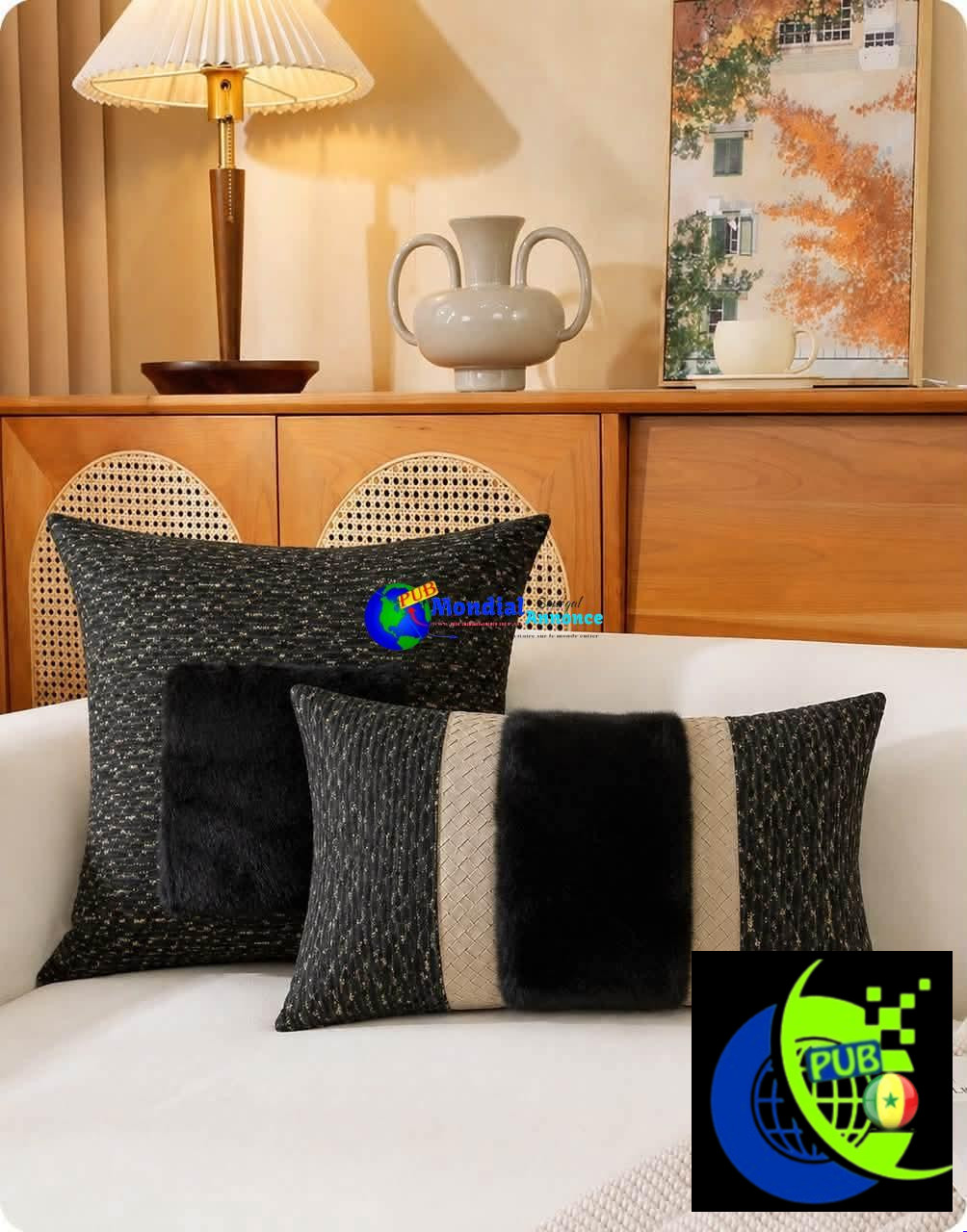 Coussins Décoratifs Doux au Design Moderne disponibles. Watshap : 773391380