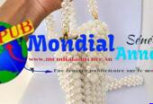 Vente : Petits sacs en Perles Confectionnés à la Main. Contact : 781494716