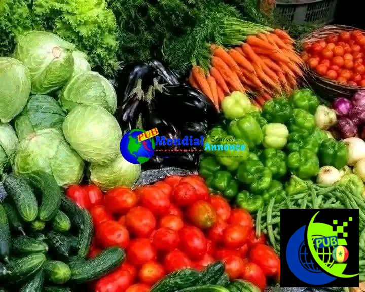 Vente de Légumes Frais à Dakar avec Livraison à Domicile. Contact : 707329490