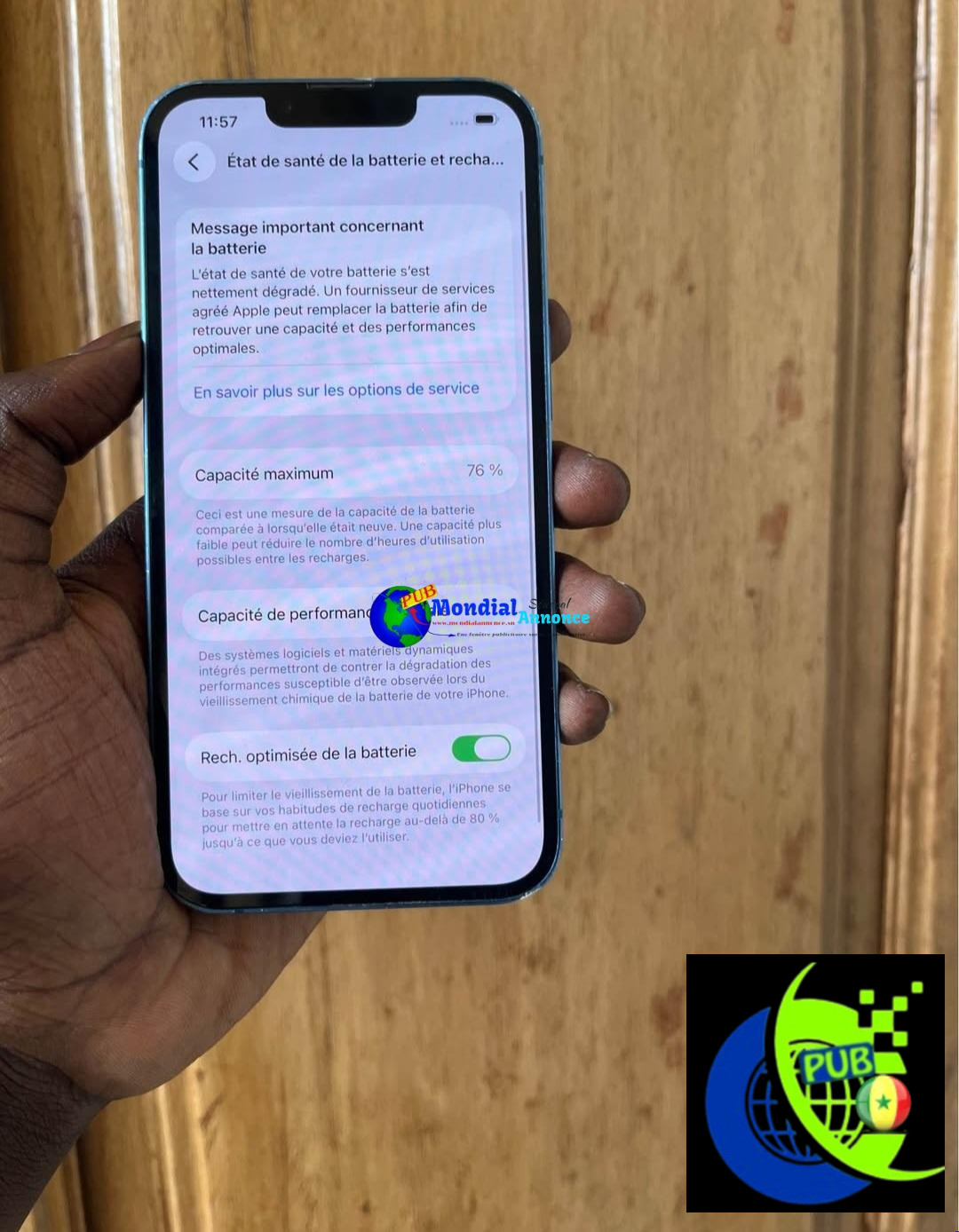 iPhone 13 Simple de 128 Go à vendre à 137 000 F CFA