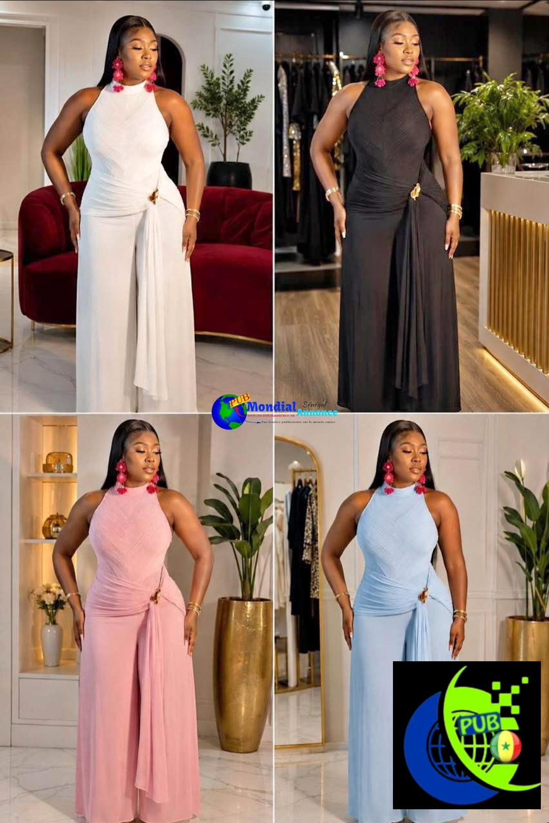 Des Robes Importées dispo en Gros (Modèles & Styles Variés). WhatsApp : 781608983