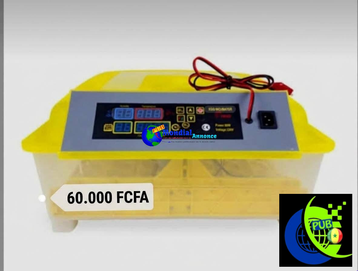 Couveuse Automatique Neuve (Affichage Digital) disponible à Dakar pour 60 000 F CFA