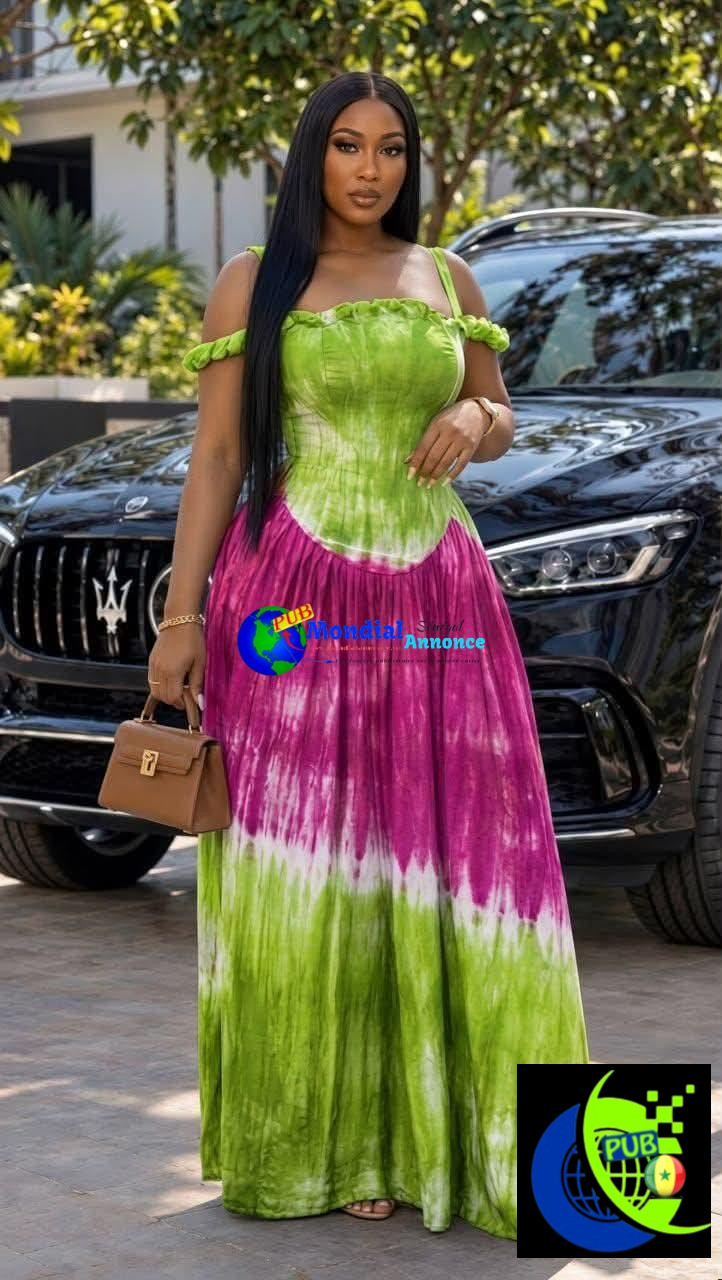 Robes Longues Douces & Élégantes dispo à Dakar. Whatsapp : 782411028