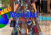 Robes de Qualité avec différents motifs disponibles. Whatsapp : 782411028