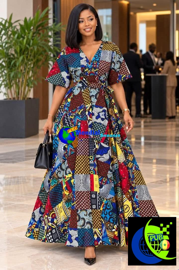 Robes de Qualité avec différents motifs disponibles. Whatsapp : 782411028