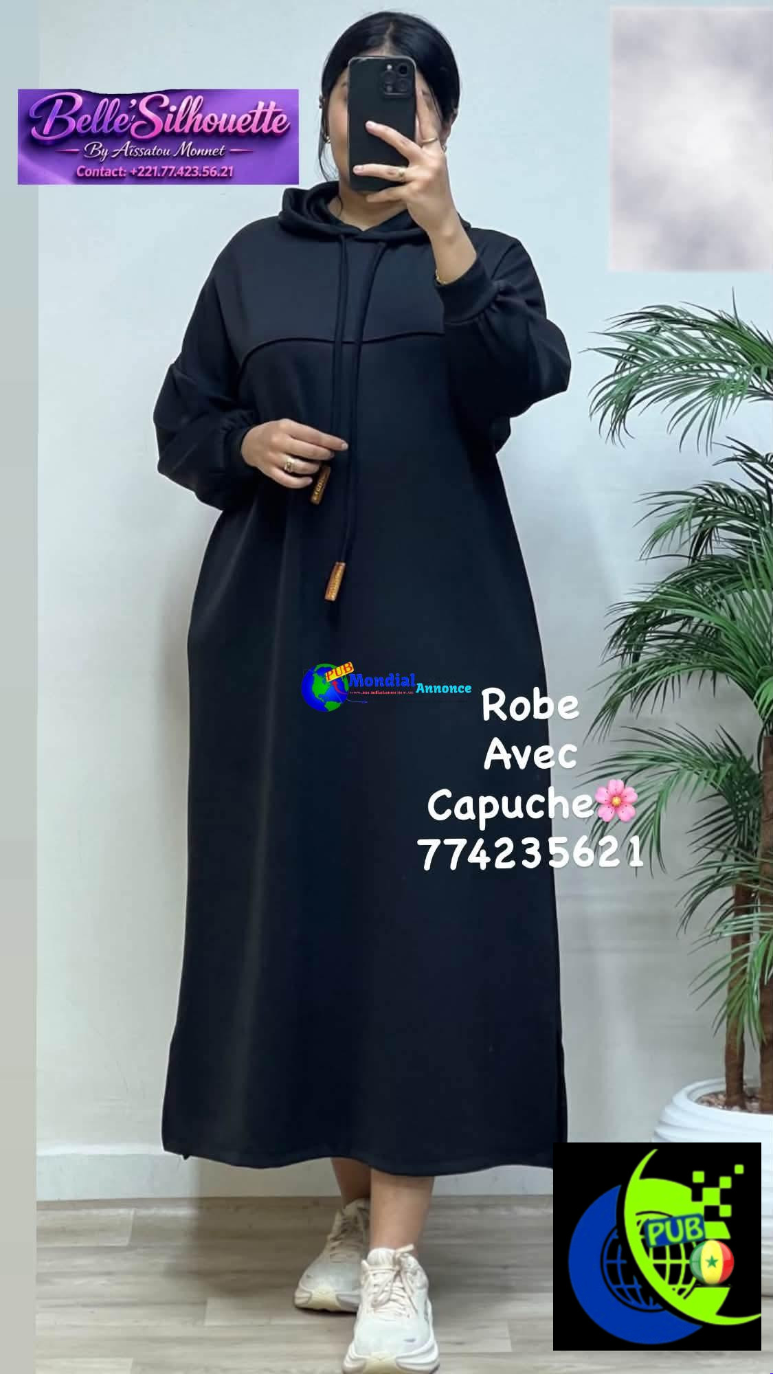 Robes avec Capuche de Haute Qualité disponibles. Tél : 774235621