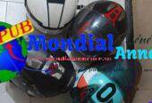 Casques Moto d’Occasion Venant de Qualité disponibles à Thiaroye sur Mer. Tél/WhatsApp : 753344618.