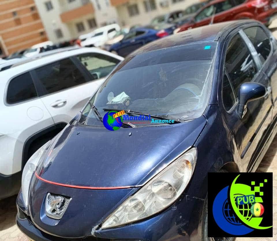 Peugeot 207 Diesel DV6 (Sans Papiers) à vendre à Dakar pour 1 100 000 F CFA