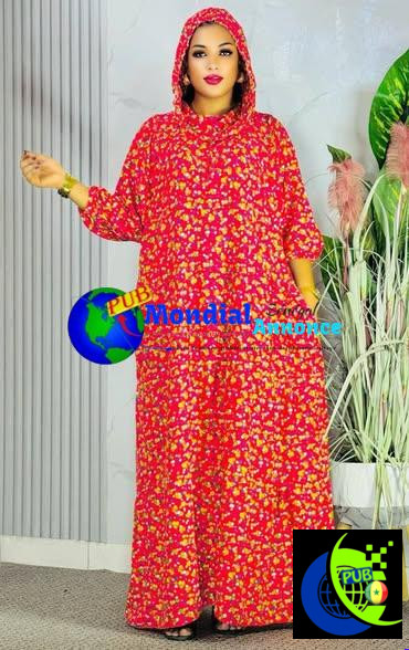 Robe à capuche 100 % coton disponible en gros