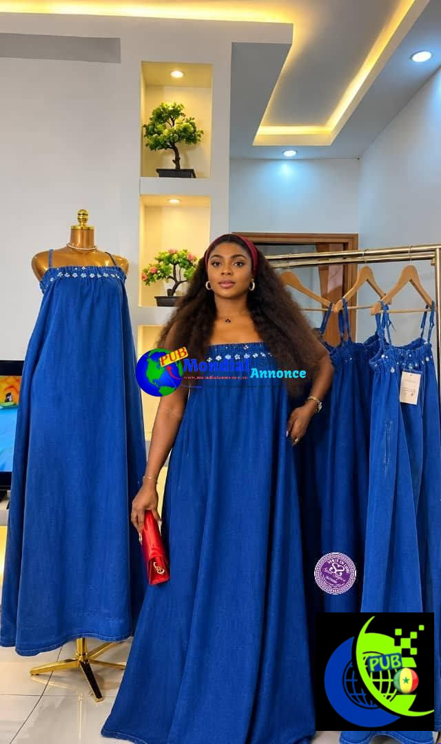 Robe Femme Chic et Élégante 2026 – Tailles L à 3XL à 11 000 FCFA