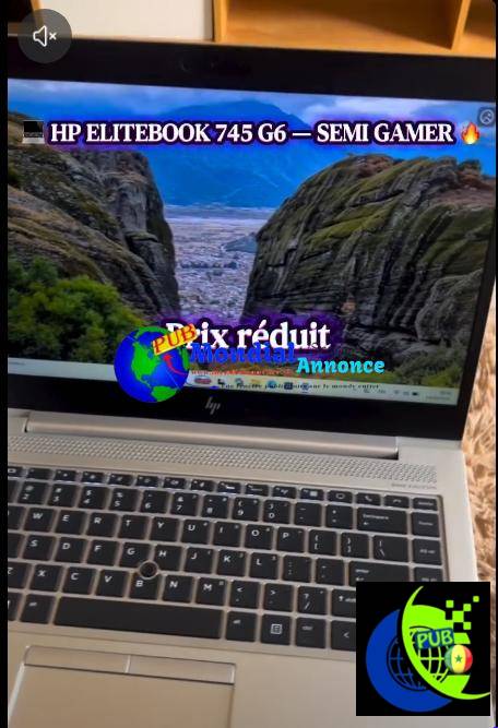 HP EliteBook 745 G6 Ryzen 5 Pro, 8 Go RAM, SSD 256 Go à 160 000 FCFA