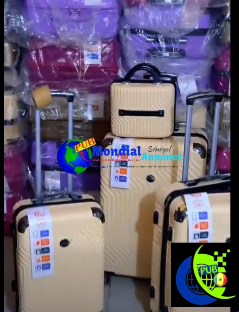 🧳 ENSEMBLE DE VALISES 4 PIÈCES AVEC MALLETTE – ÉLÉGANT ET PRATIQUE !