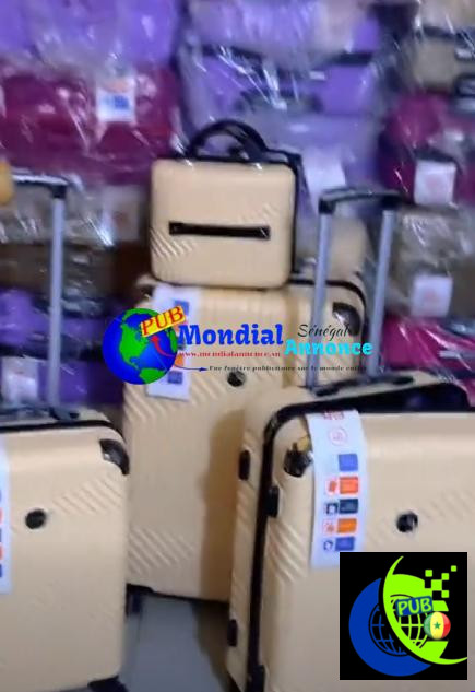 🧳 ENSEMBLE DE VALISES 4 PIÈCES AVEC MALLETTE – ÉLÉGANT ET PRATIQUE !