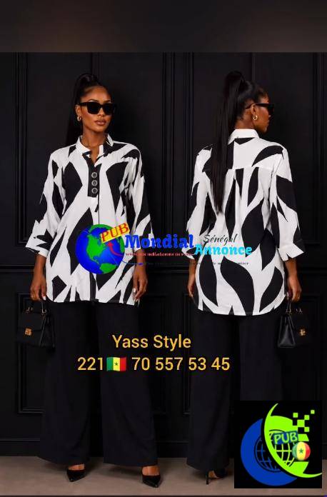 Yass Styliste – Ensembles élégants pour femme disponibles en gros et détail